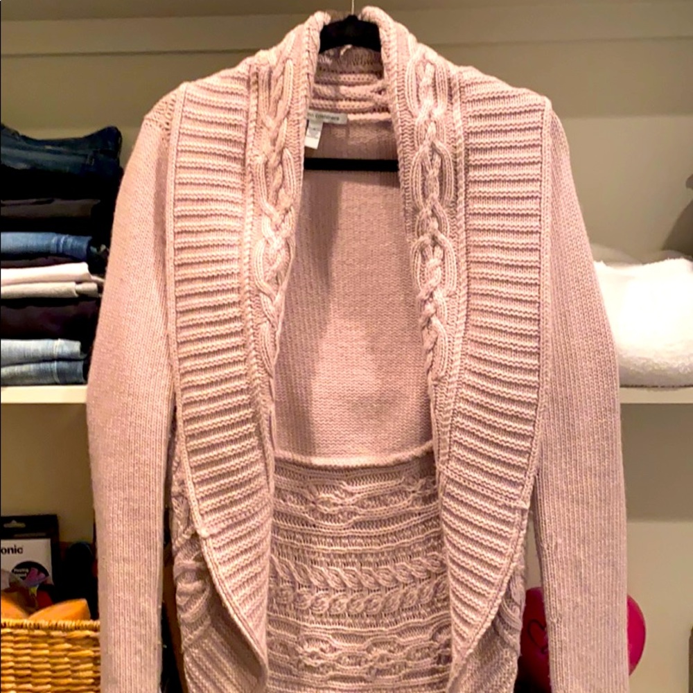 August cashmere sweater.